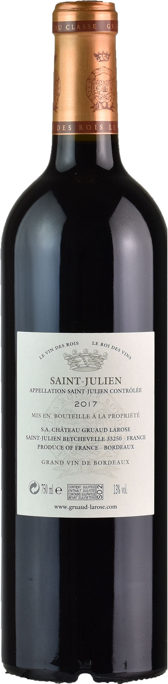 Chateau Gruaud Larose Saint Julien 2017