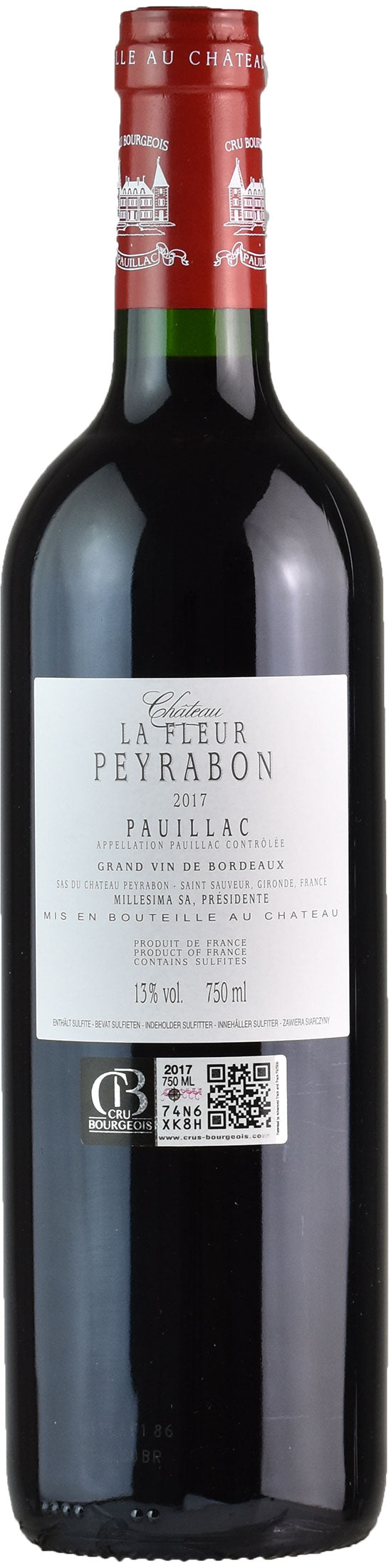Chateau La Fleur Peyrabon Pauillac 2017