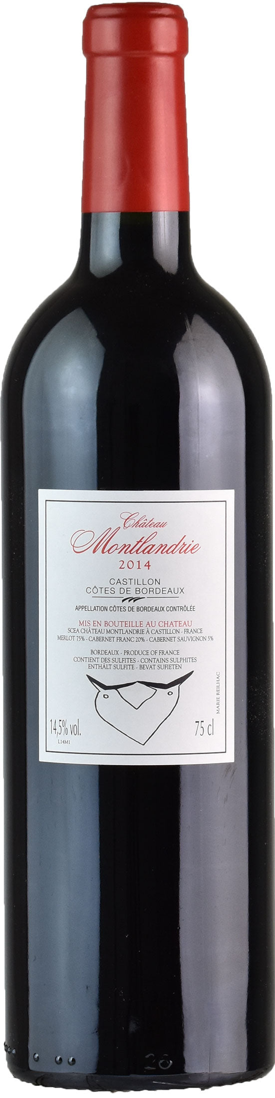 Chateau Montlandrie Castillon Cotes de Bordeaux 2014
