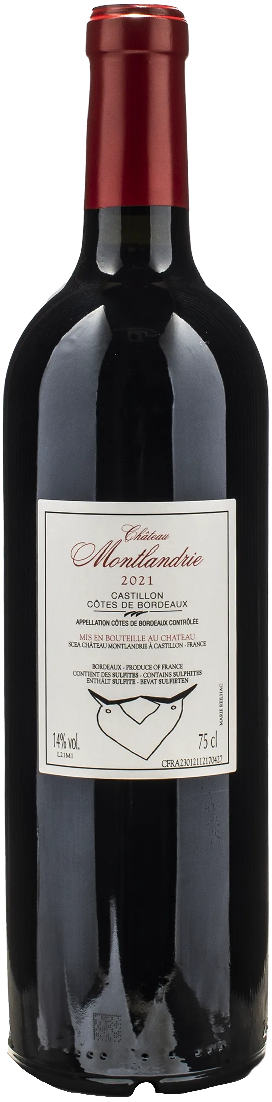 Chateau Montlandrie Castillon Cotes de Bordeaux 2021