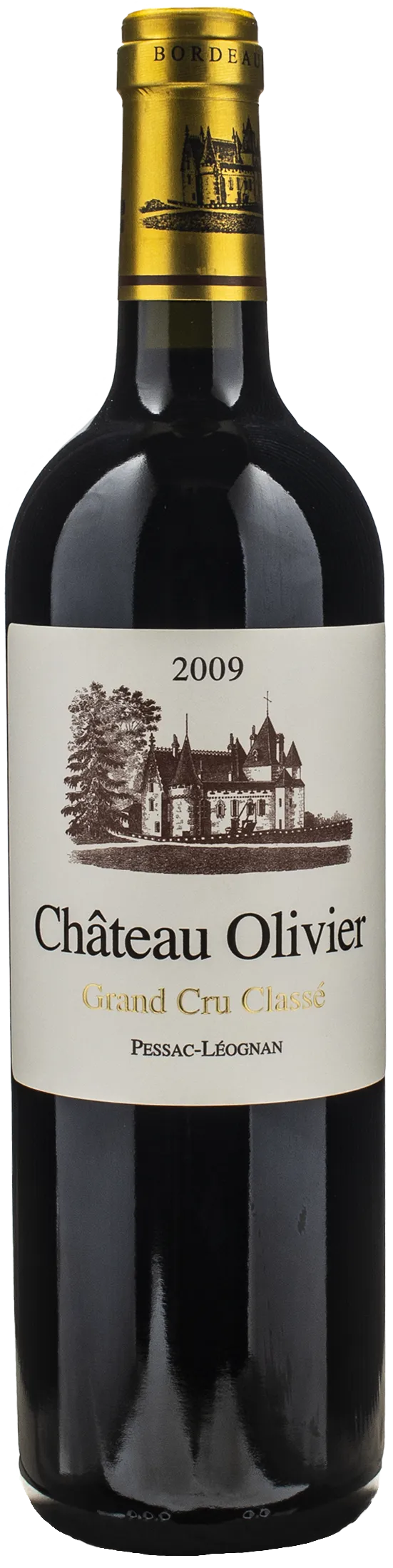 Chateau Olivier Pessac Leognan Gran Cru Classe Rouge 2009