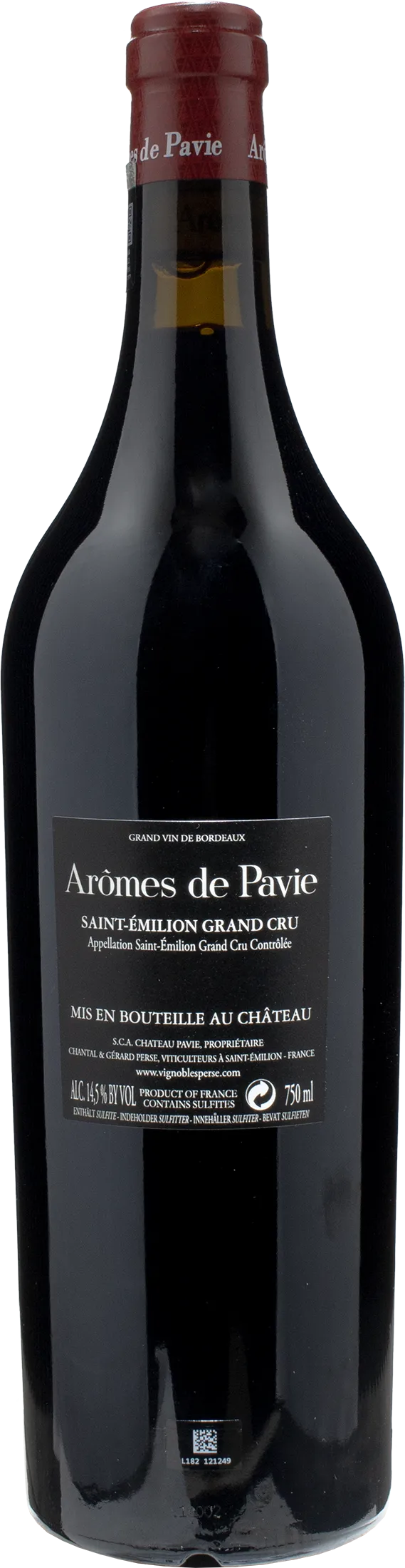 Chateau Pavie Saint Emilion Grand Cru Aromes de Pavie 2018