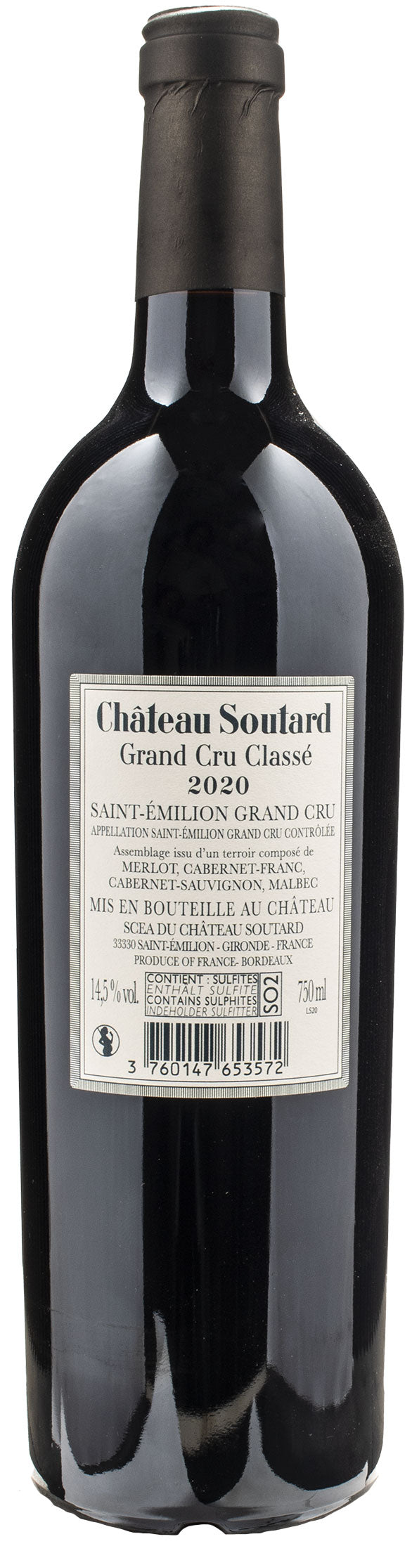 Chateau Soutard Saint Emilion Grand Cru 2020