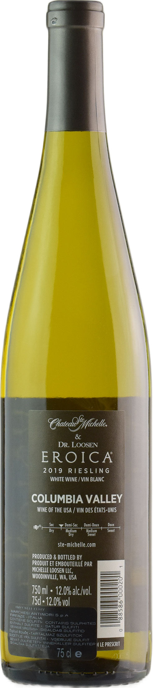 Chateau Ste Michelle Eroica Riesling 2019
