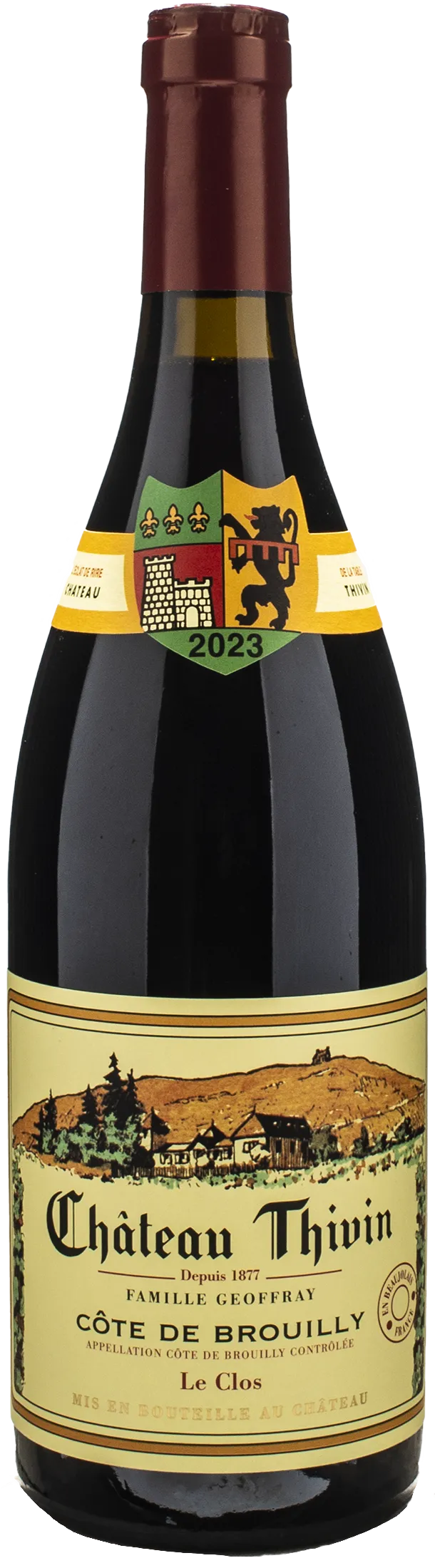 Chateau Thivin Cote de Brouilly Le Clos 2023