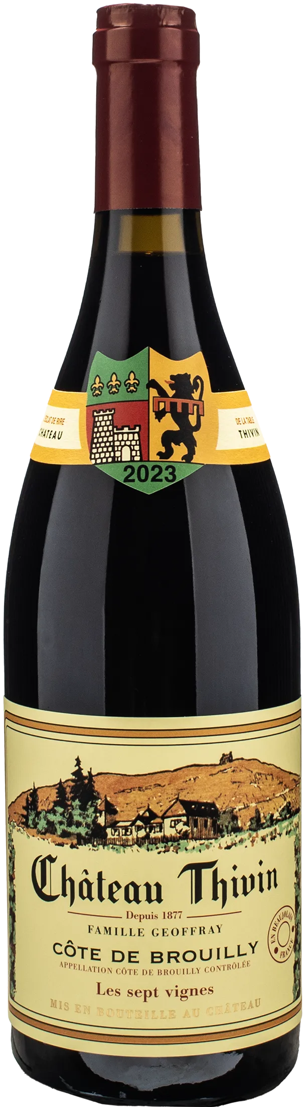 Chateau Thivin Cote de Brouilly Les Sept Vignes 2023