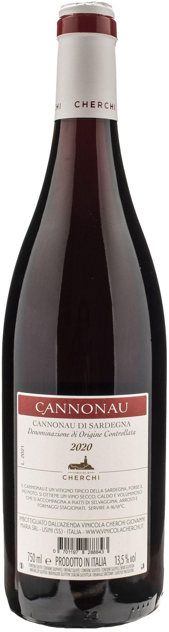 Cherchi Cannonau di Sardegna 2020