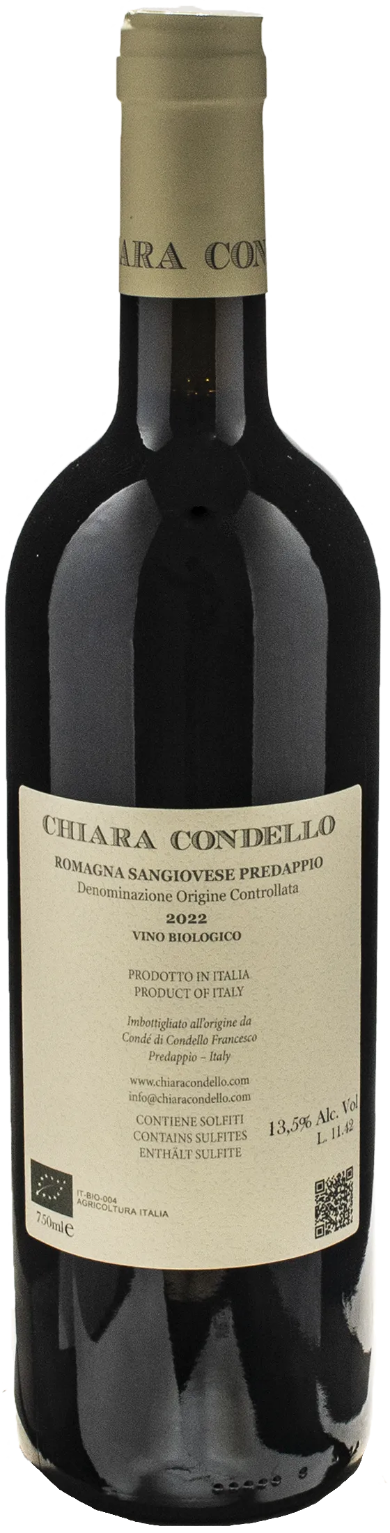 Chiara Condello Sangiovese Predappio 2022