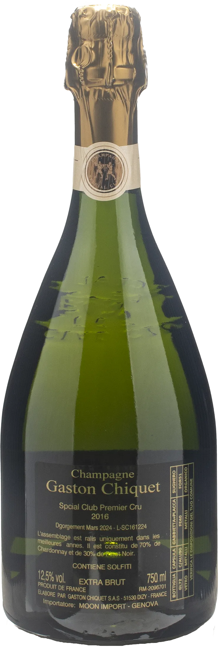 Chiquet Champagne Special Club 1er Cru Extra Brut 2016