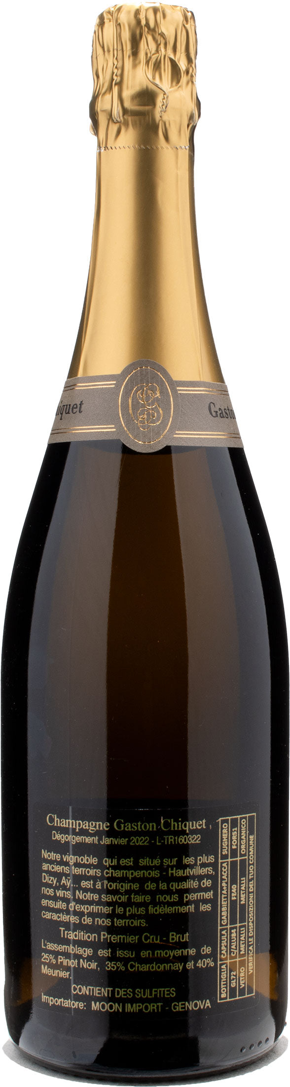 Chiquet Champagne Tradition 1er Cru Brut