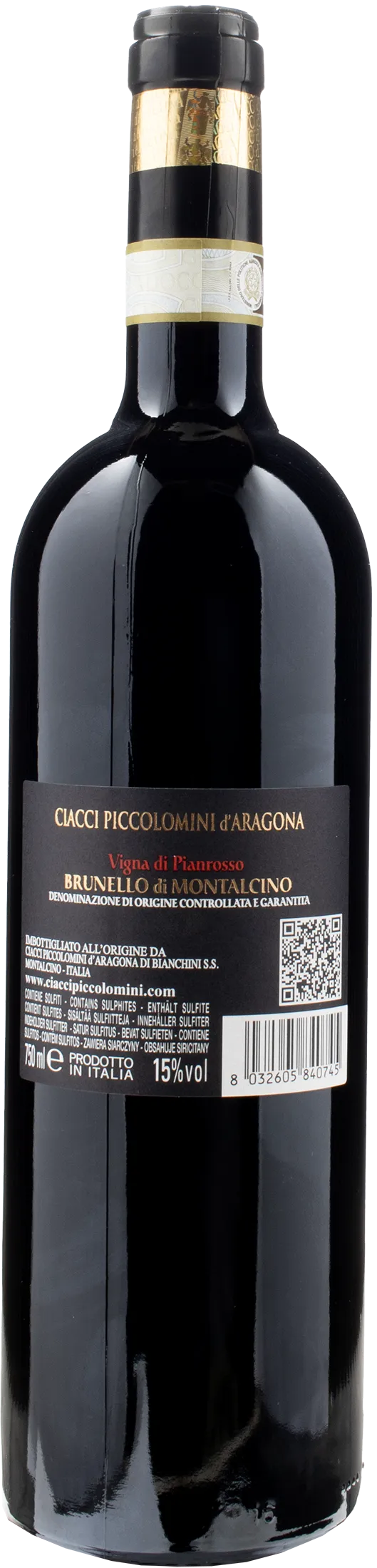 Ciacci Piccolomini Brunello Montalcino Pianrosso Magnum 2019