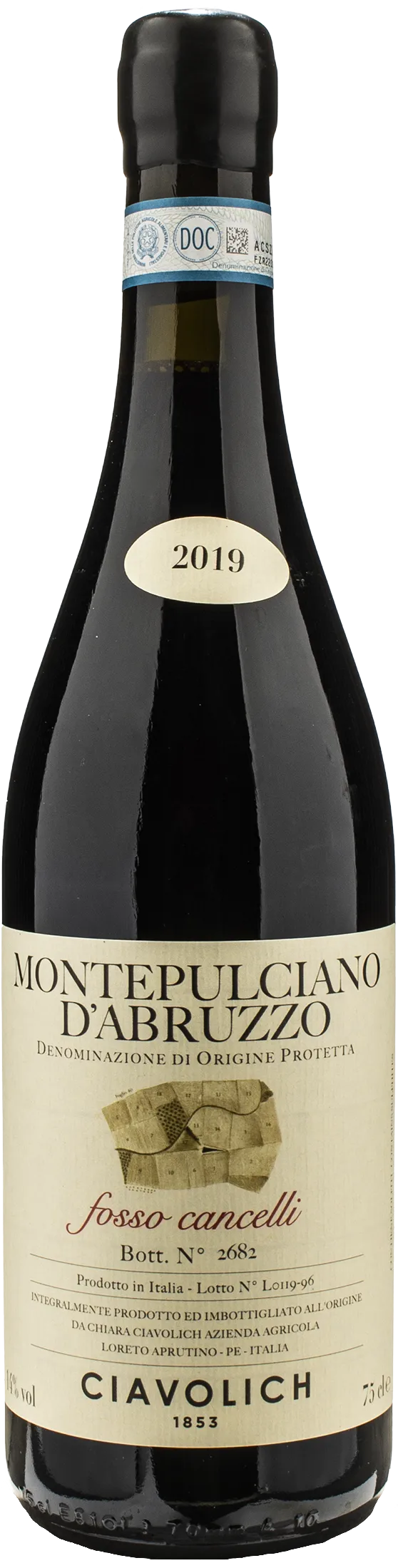 Ciavolich Montepulciano d'Abruzzo Fosso Cancelli 2019