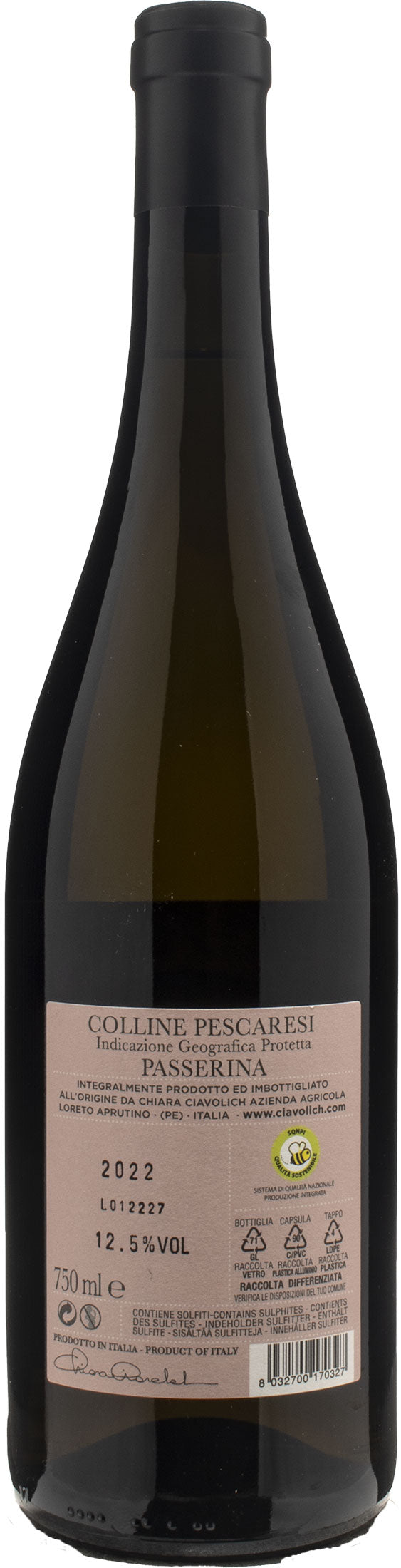 Ciavolich Passerina 2022