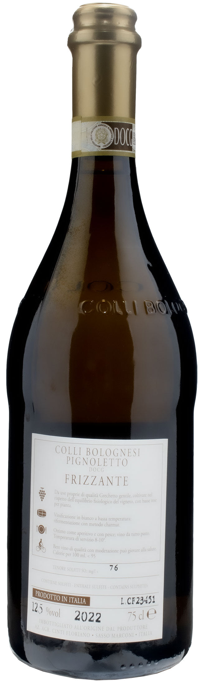 Cinti Pignoletto Frizzante 2022