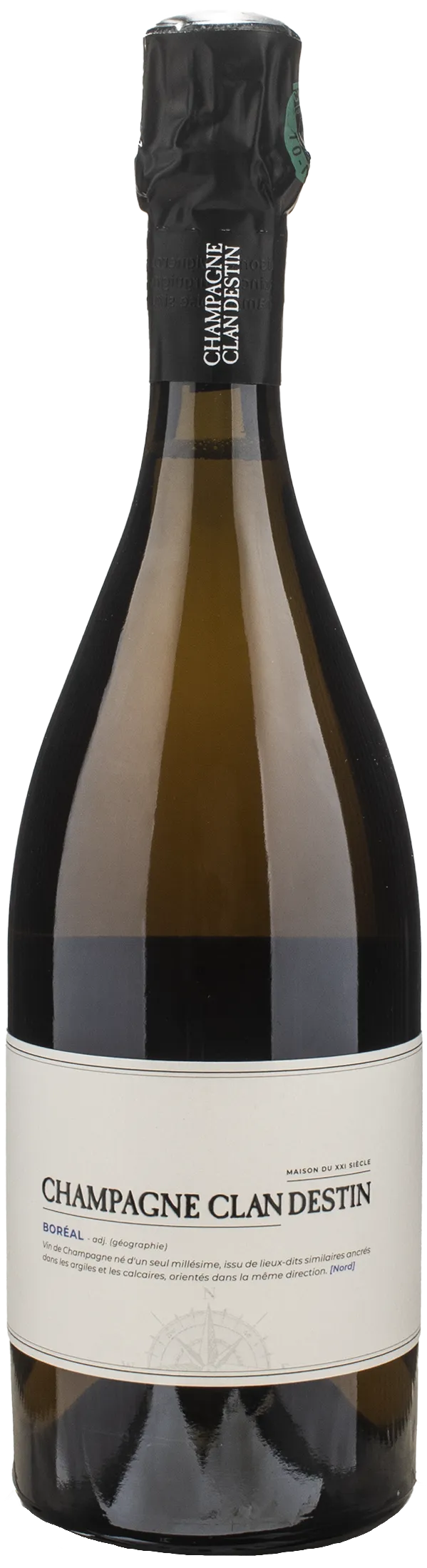 Clandestin Champagne Boreal Brut Nature 2022 | XtraWine