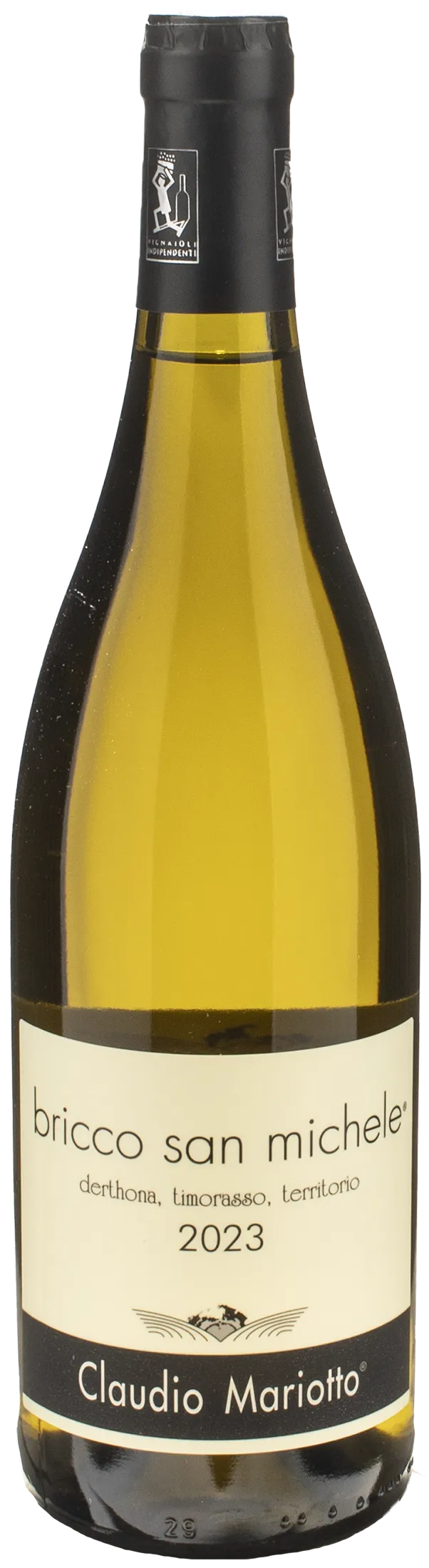 Claudio Mariotto Colli Tortonesi Timorasso Bricco San Michele 2023