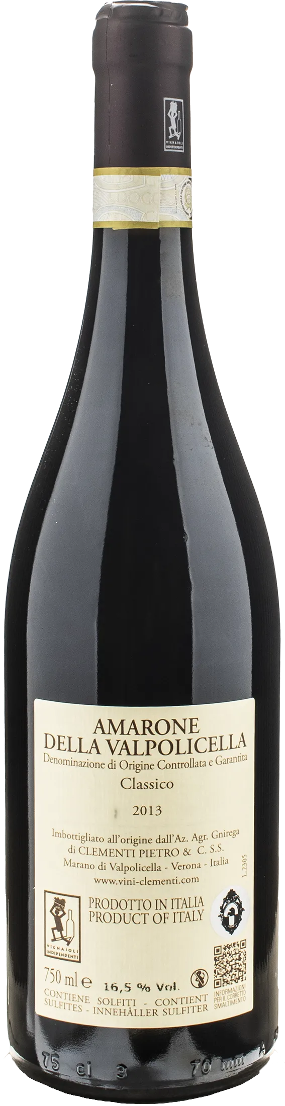 Clementi Amarone della Valpolicella Classico 2013