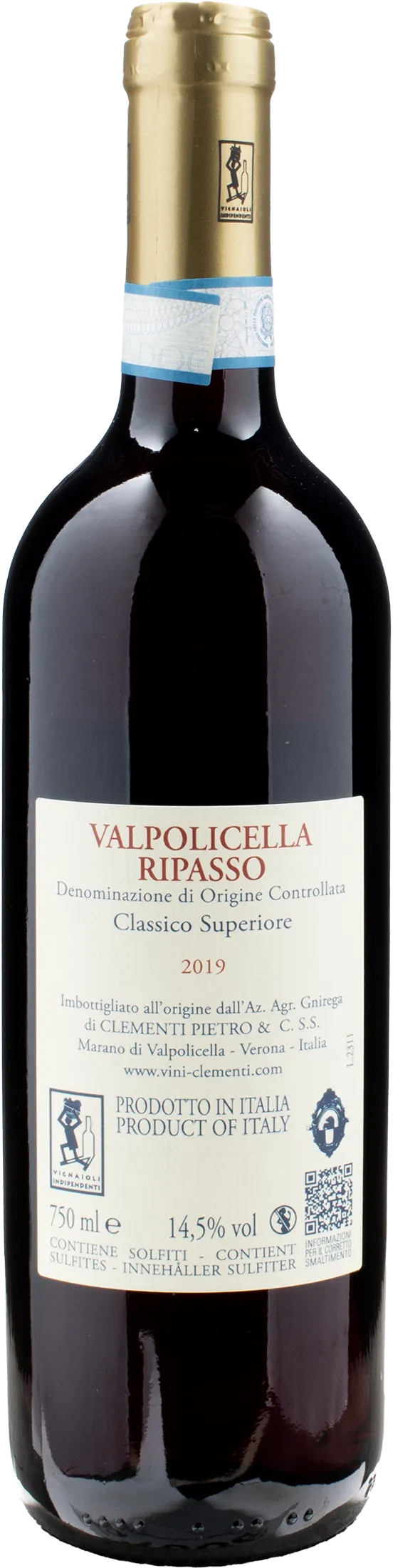 Clementi Valpolicella Ripasso Classico Superiore 2019