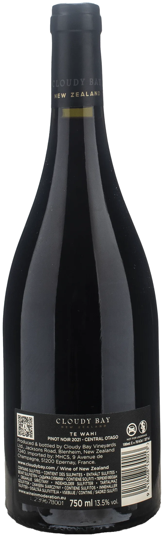 Cloudy Bay Central Otago Te Wahi Pinot Noir 2021
