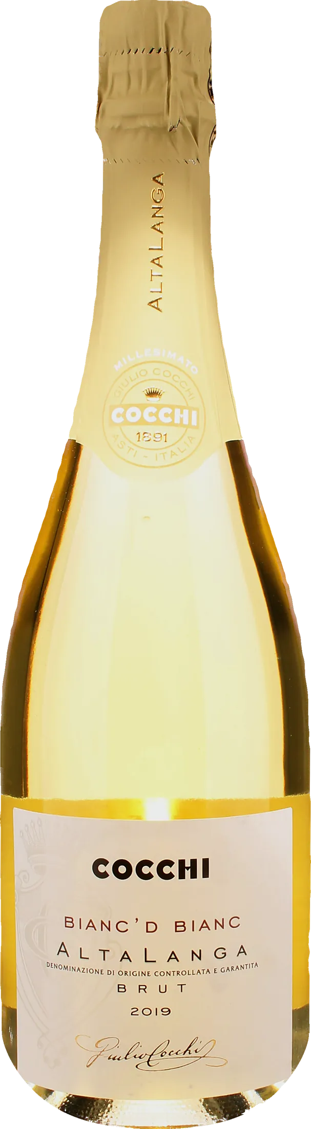 Cocchi Alta Langa Bianc ’D Bianc Brut 2019