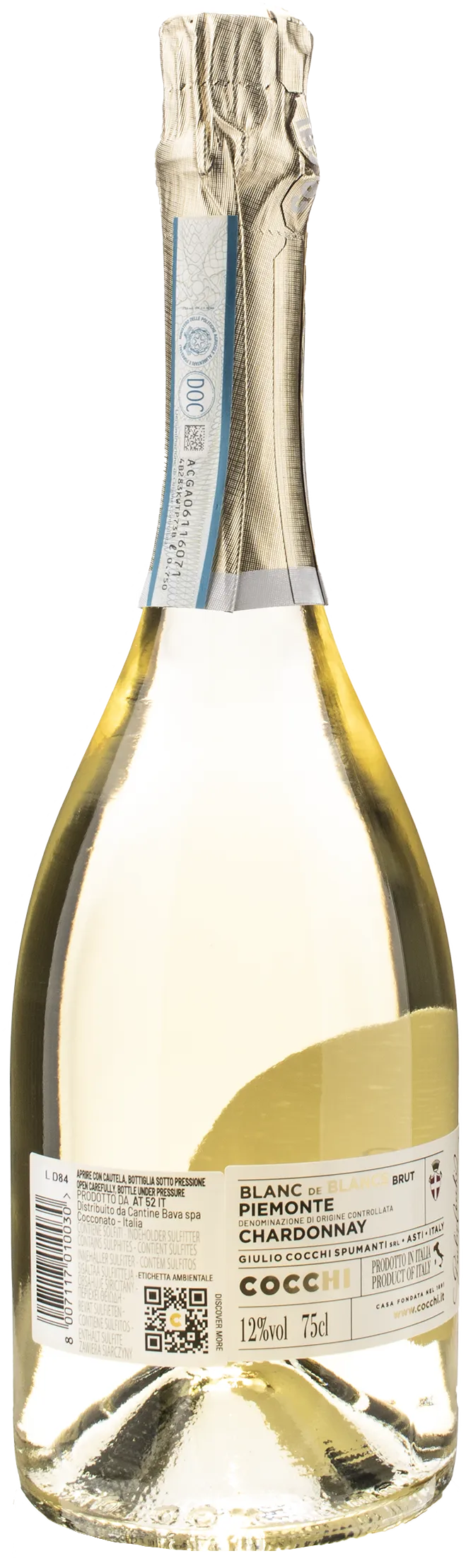 Cocchi Piemonte Primosecolo Chardonnay Blanc de Blancs Brut