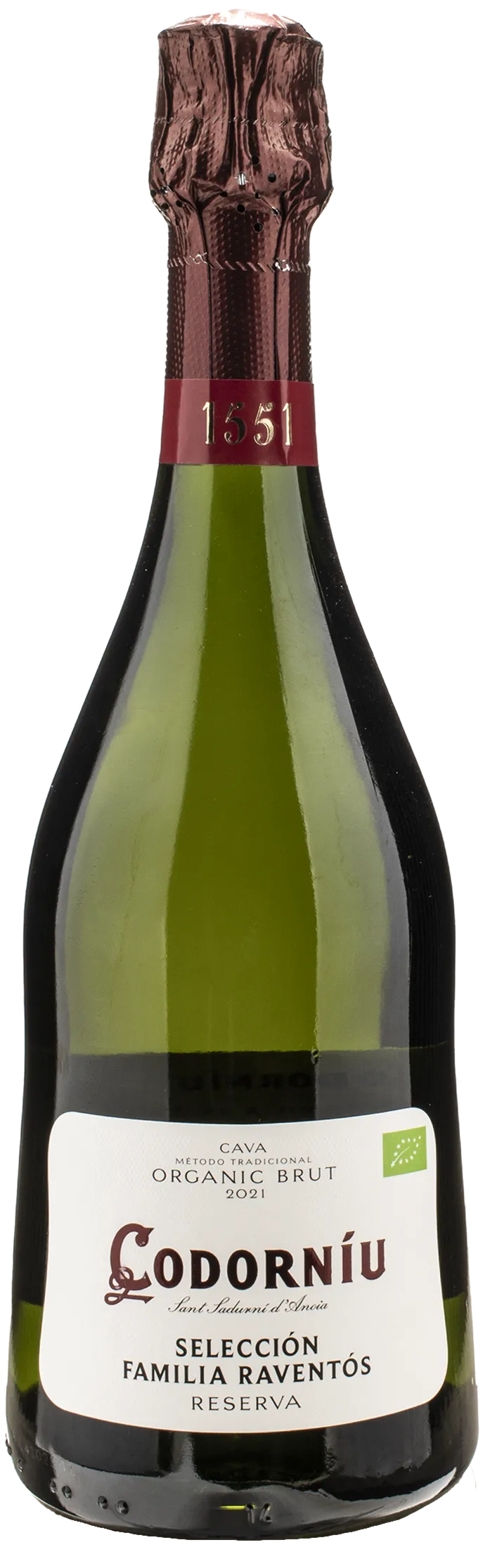 Codorniu Cava Seleccion Raventos Reserva Organic Brut