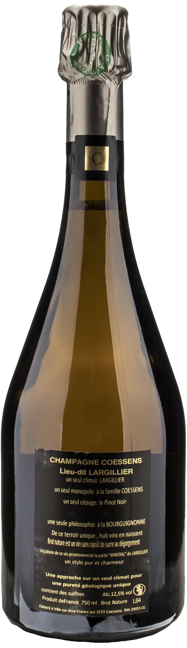 Coessens Champagne Largillier Brut Nature