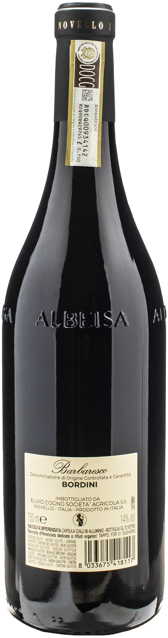 Cogno Barbaresco Bordini 2021