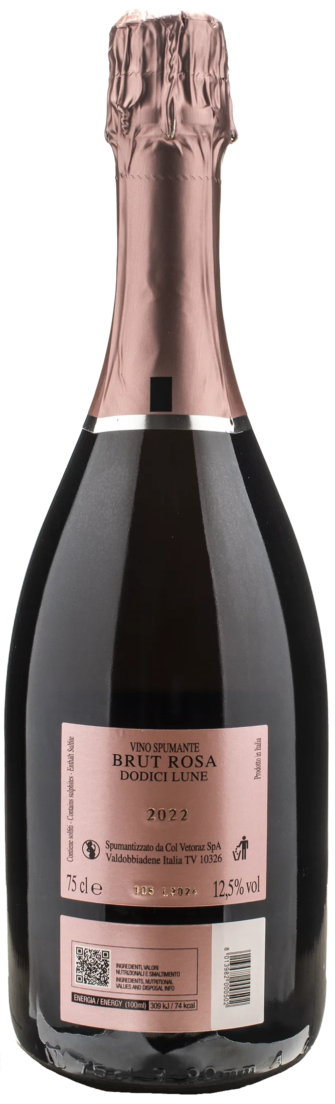 Col Vetoraz Brut Rosa 12 Lune 2022
