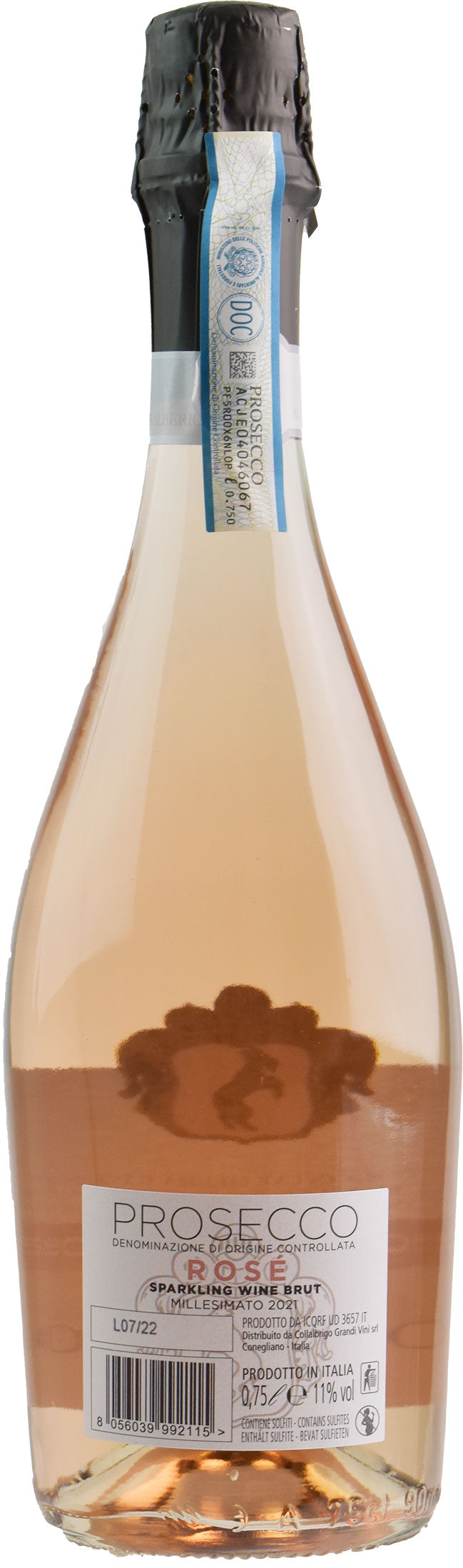 Collalbrigo Prosecco Rosé Millesimato Brut 2021