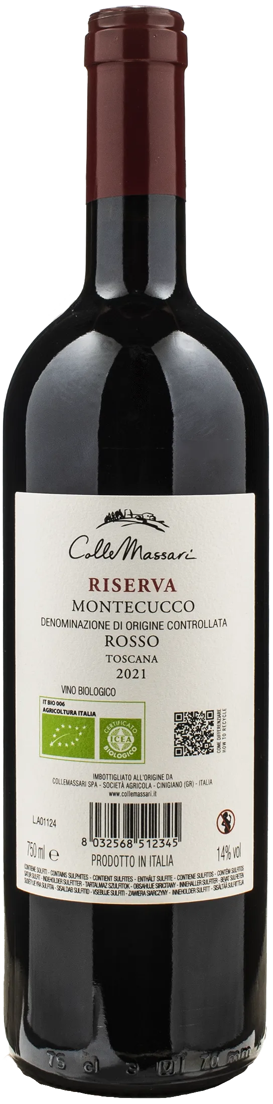 Collemassari Montecucco Riserva 2021