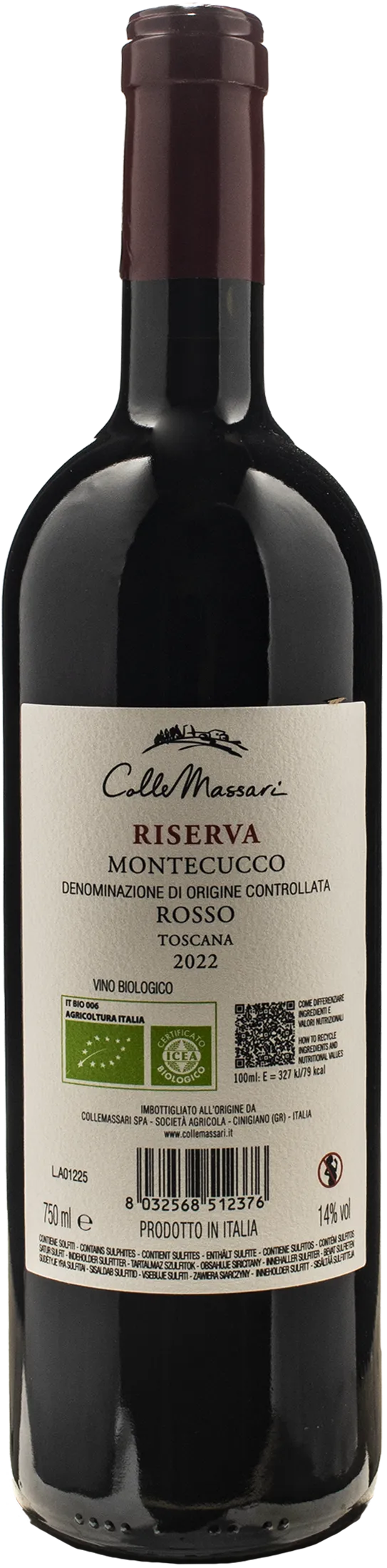 Collemassari Montecucco Riserva 2022