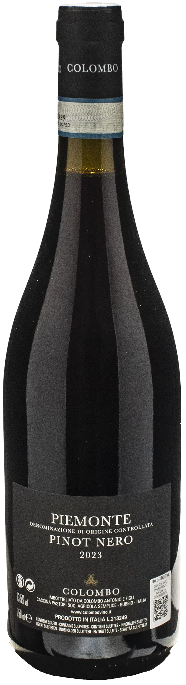 Colombo Cascina Pastori Pinot Nero 2023