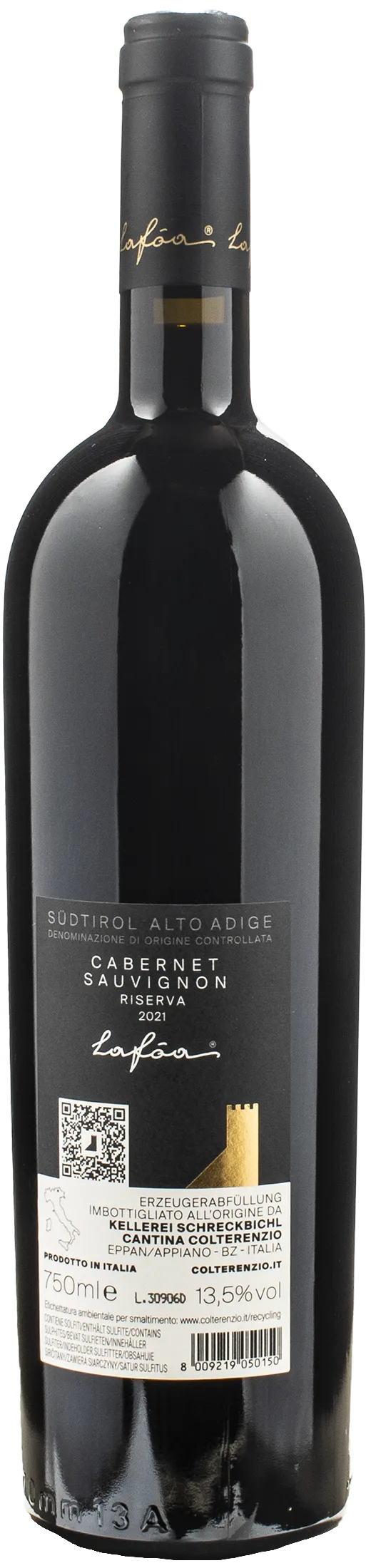 Colterenzio Cabernet Sauvignon Lafoa Riserva 2021