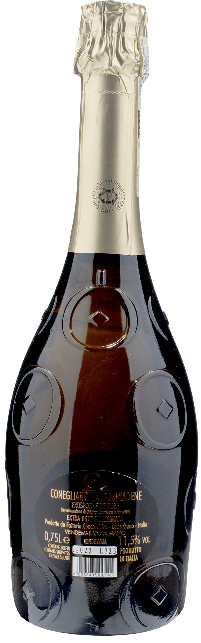 Conca d'Oro Conegliano Valdobbiadene Prosecco Superiore Extra Brut 2022