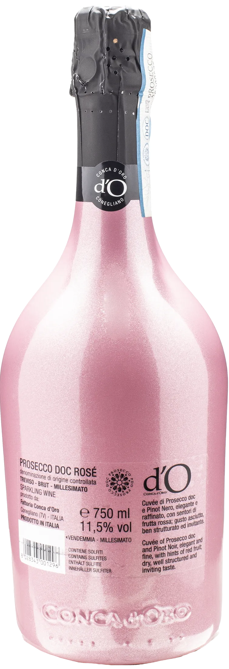 Conca d'Oro Prosecco Rosé Millesimato Brut 2023