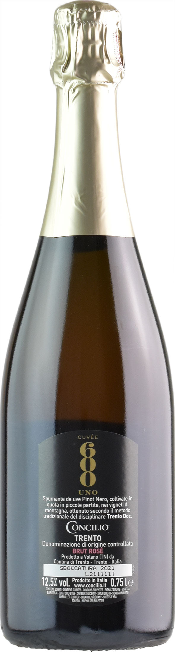 Concilio 600UNO Trento Rosè