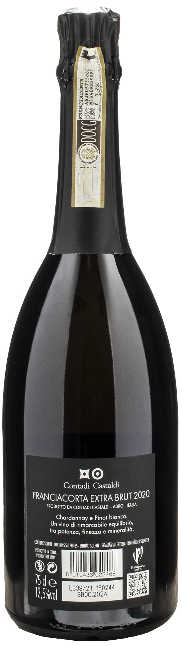 Contadi Castaldi Franciacorta Blanc Extra Brut 2020