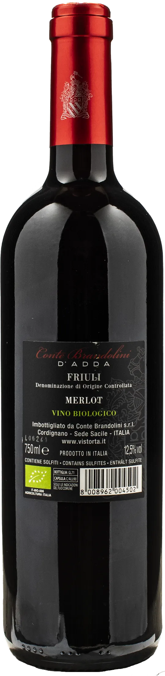 Conte Brandolini d'Adda Merlot Stomo 2020