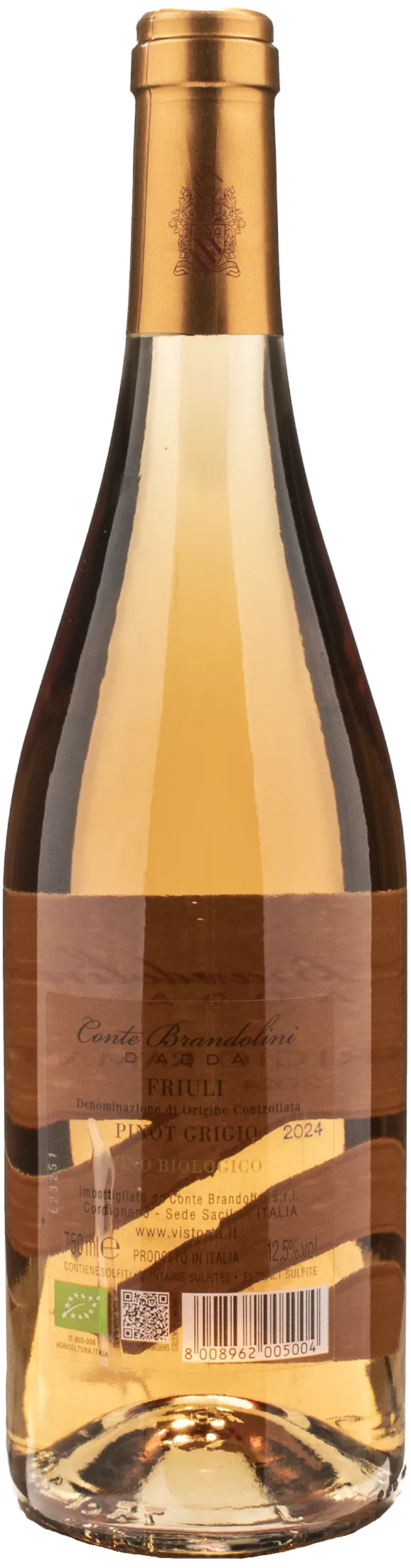 Conte Brandolini d'Adda Pinot Grigio Ramato 2024