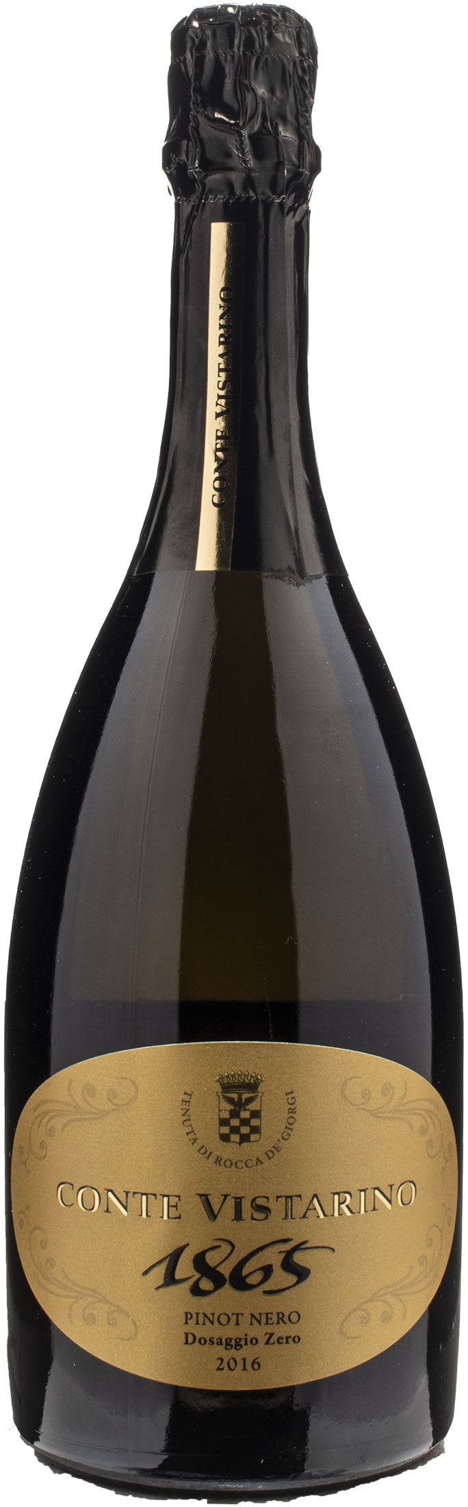 Conte Vistarino 1865 Oltrepò Pavese Metodo Classico Pinot Nero Dosaggio Zero 2016