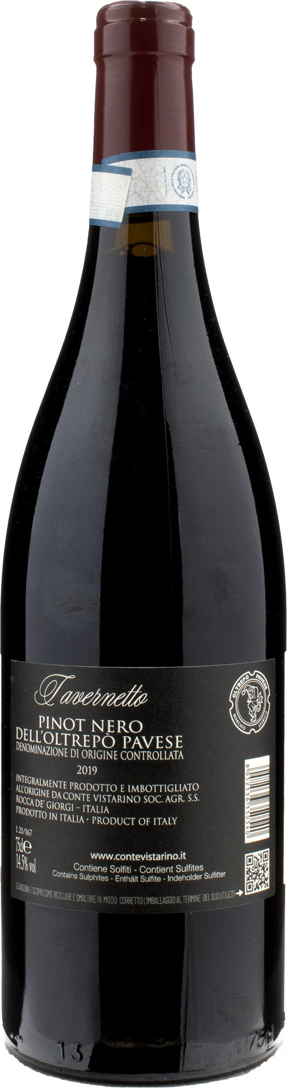 Conte Vistarino Tavernetto Pinot Nero 2019