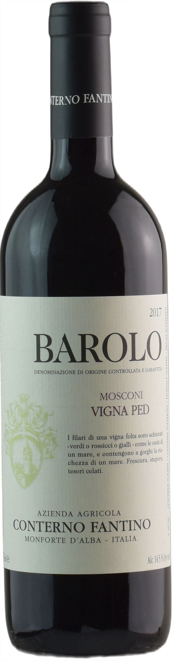 Conterno Fantino Barolo Mosconi Vigna Ped 2017