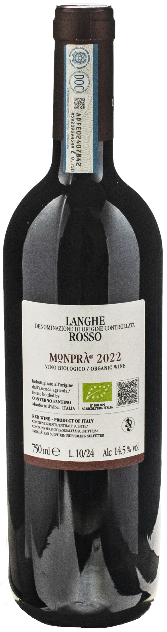 Conterno Fantino Langhe Rosso Monpra 2022