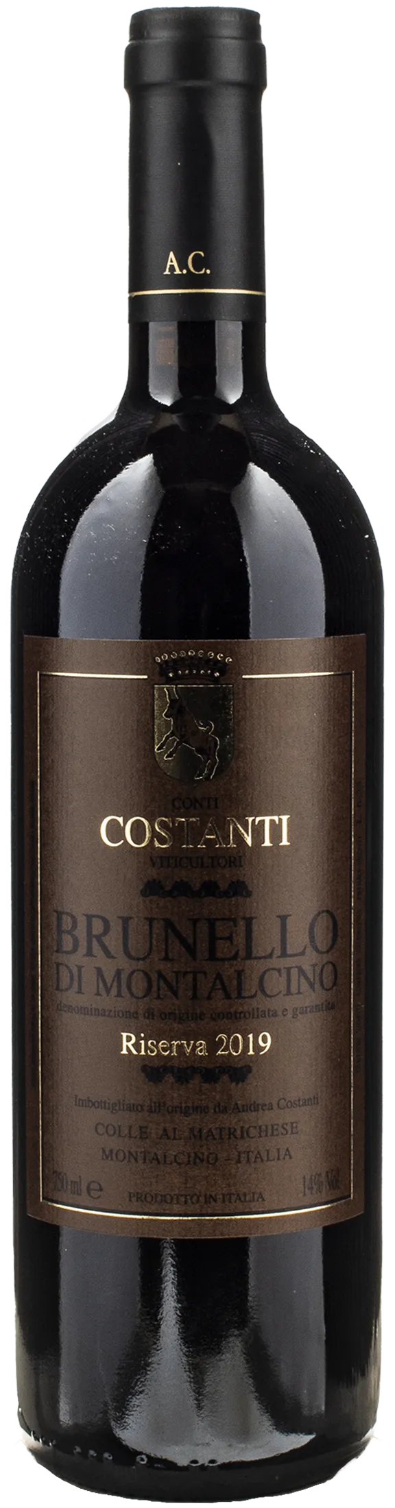 Conti Costanti Brunello di Montalcino Riserva 2019