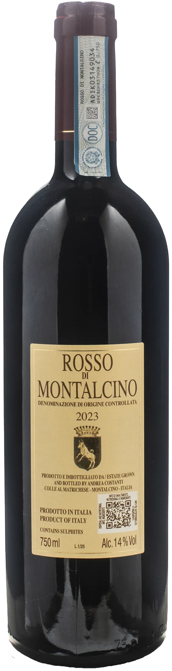 Conti Costanti Rosso di Montalcino 2023