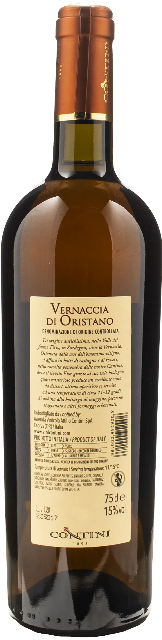 Contini Vernaccia di Oristano Flor 2020