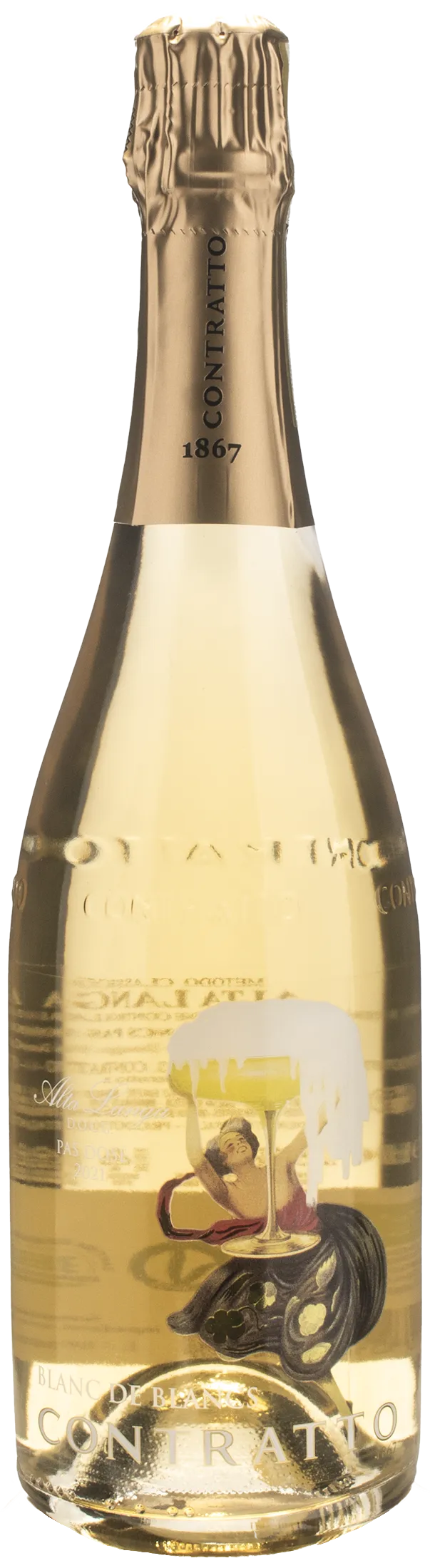 Contratto Alta Langa Blanc de Blancs Pas Dose 2021