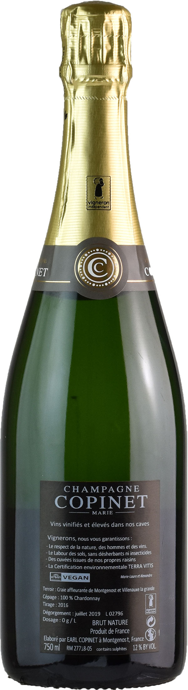 Copinet Champagne Blanc de Blancs Nature