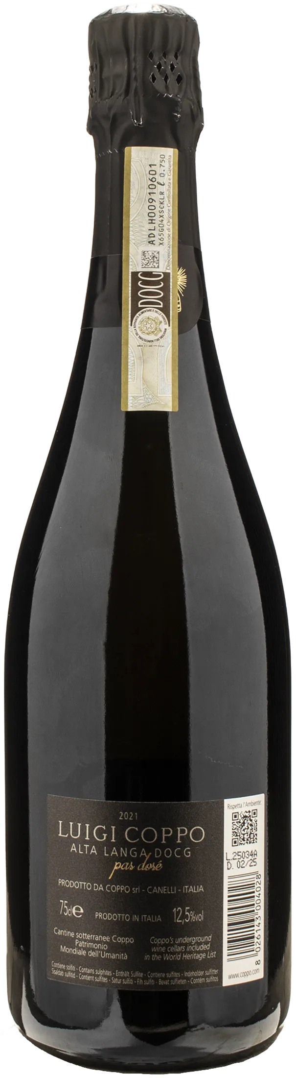 Coppo Alta Langa Pas Dose 2021